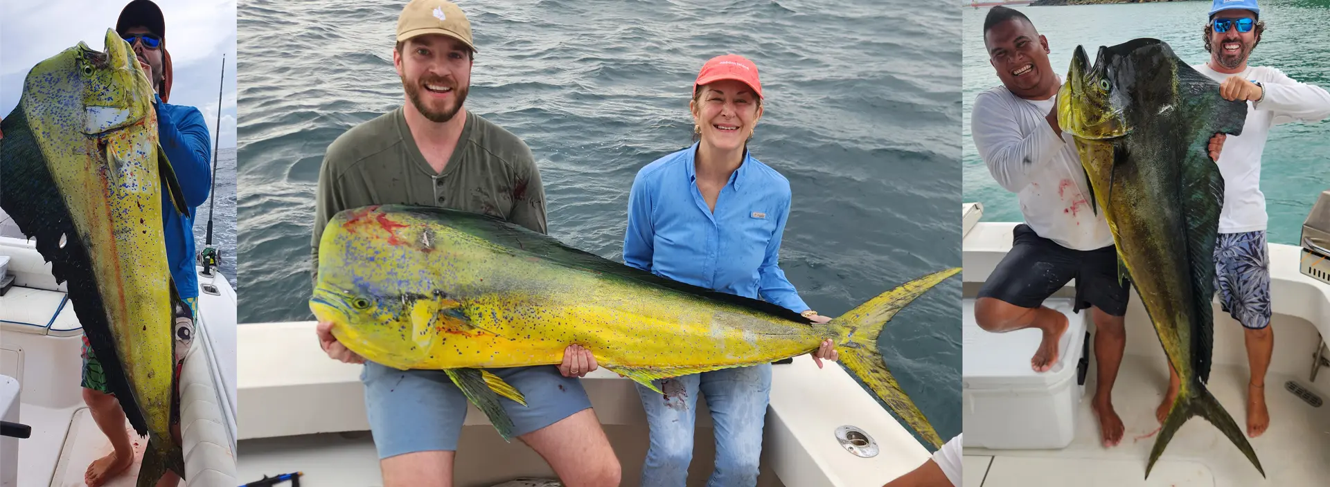 Fishing Mahi Mahi - Pesca de Dorado - Panama Gem Charters